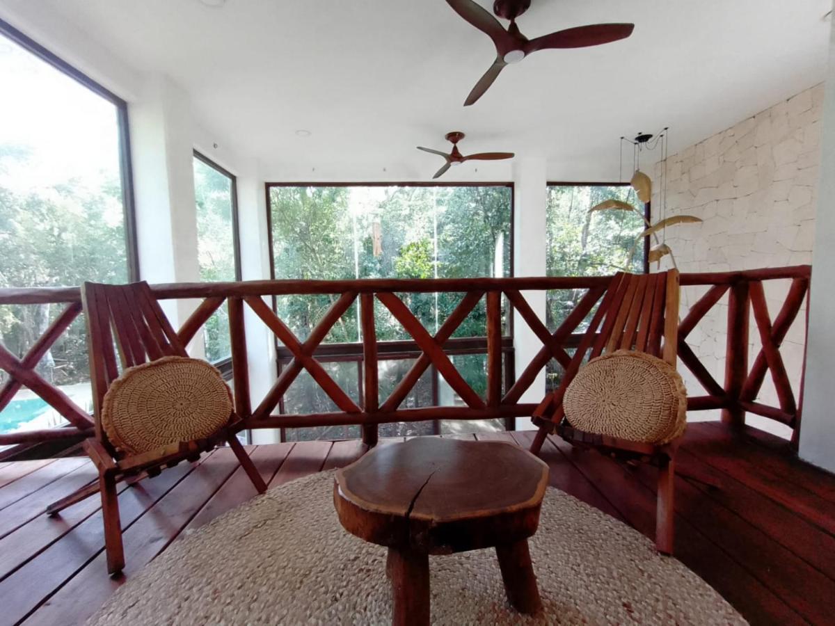 Villa Saasil Kaax à Chemuyil Extérieur photo
