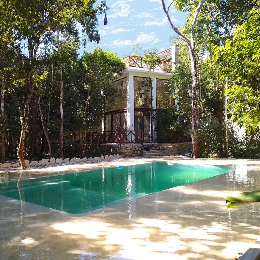 Villa Saasil Kaax à Chemuyil Extérieur photo